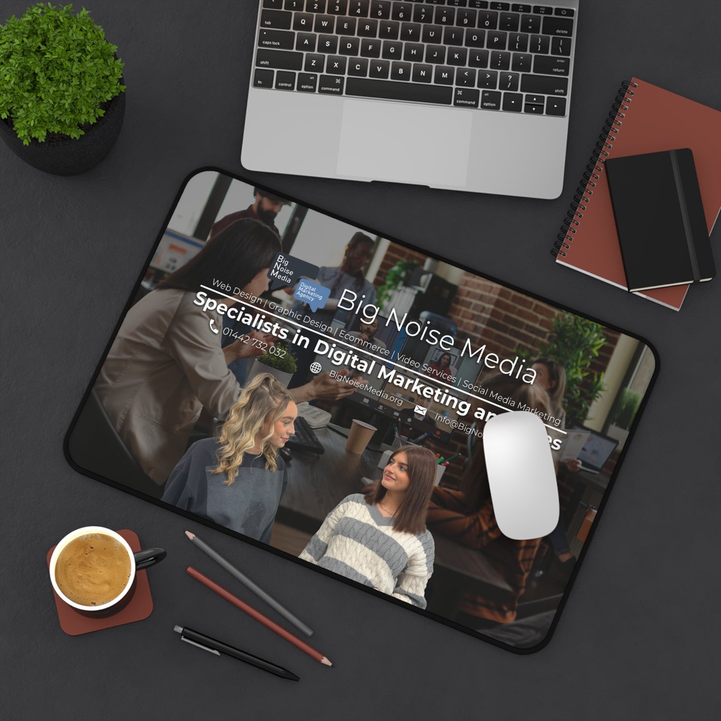 Ellie and Stevie Desk Mat