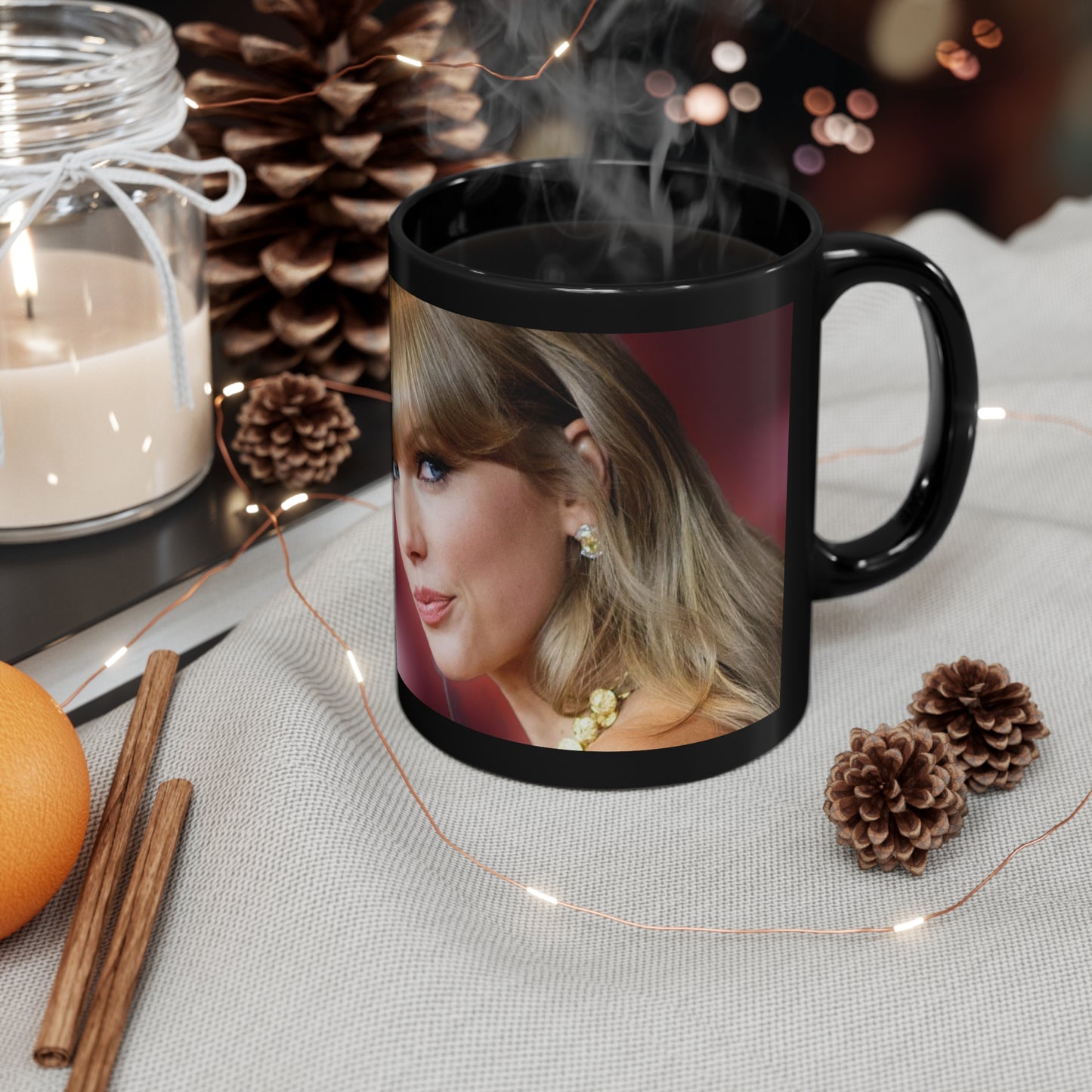 Taylor Swift 11oz Black Mug