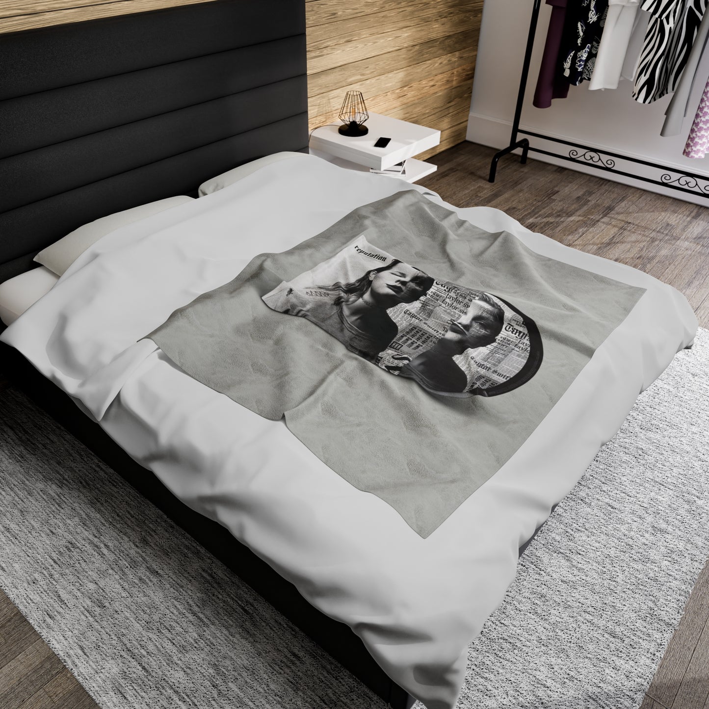 Taylor Swift Velveteen Plush Blanket