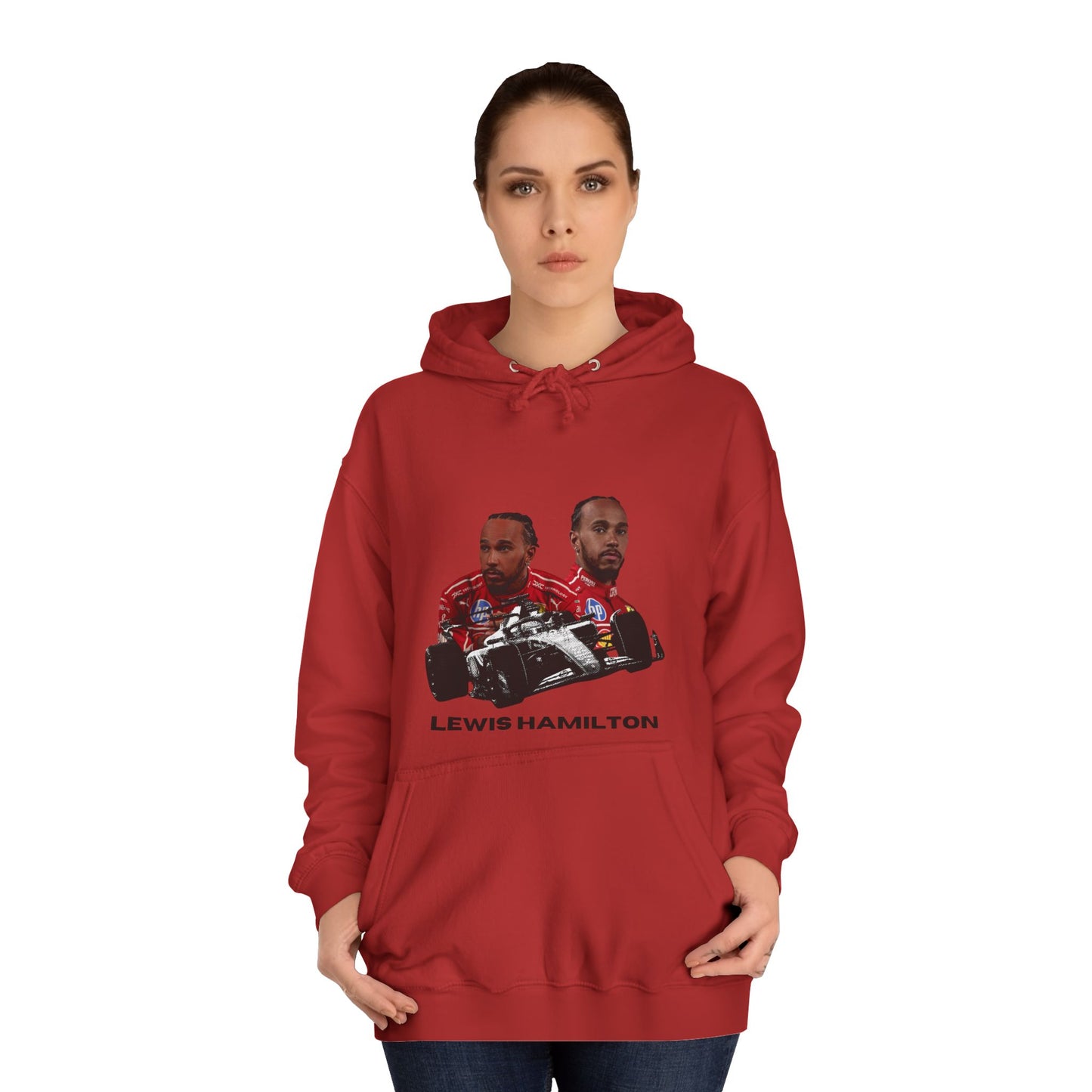 F1 Ferrari Unisex Hoodie - Lewis Hamilton Design