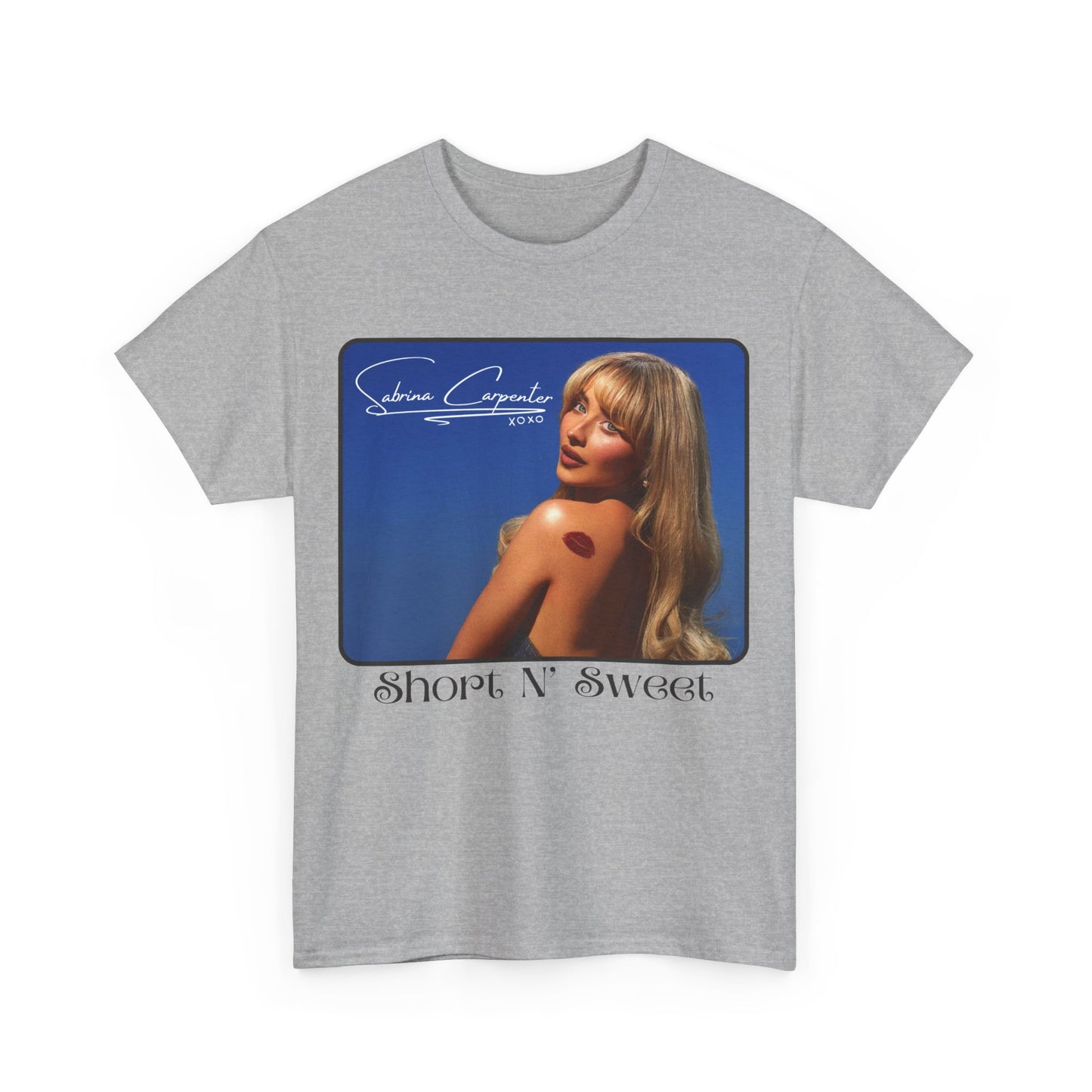 Tee Sabrina Carpenter Short n Sweet Unisex Heavy Cotton