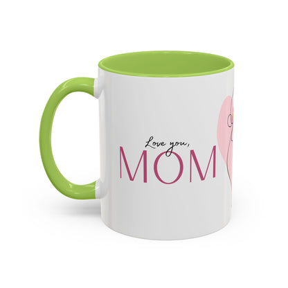 Mom & Baby Love Coffee Mug, Mother's Day Gift, Cute Cup, Heartwarming Family Mug, Perfect for Any Occasion, Parent-Child Love Mug, Coffee