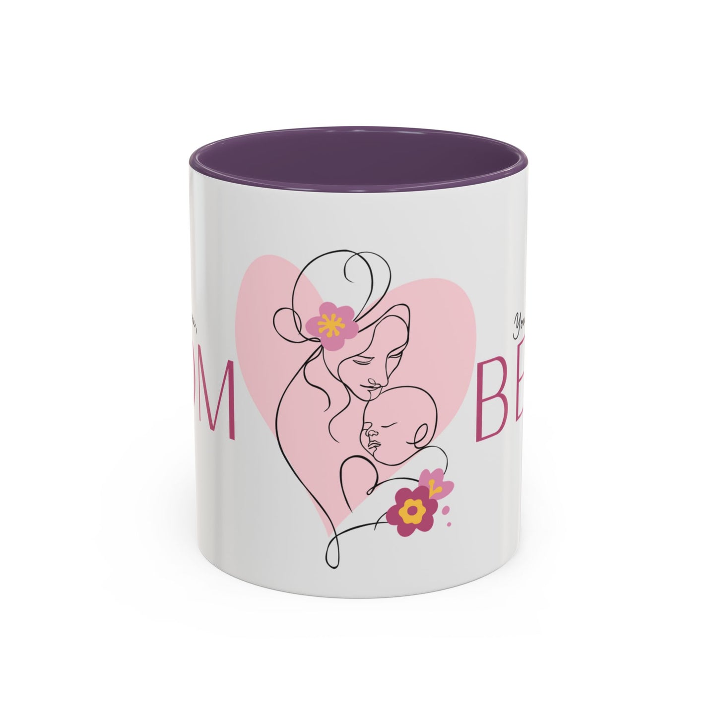 Mom & Baby Love Coffee Mug, Mother's Day Gift, Cute Cup, Heartwarming Family Mug, Perfect for Any Occasion, Parent-Child Love Mug, Coffee