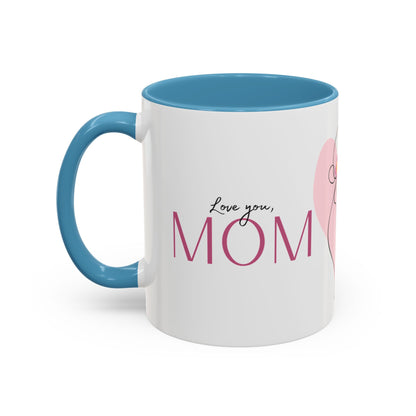 Mom & Baby Love Coffee Mug, Mother's Day Gift, Cute Cup, Heartwarming Family Mug, Perfect for Any Occasion, Parent-Child Love Mug, Coffee