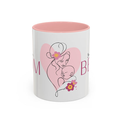 Mom & Baby Love Coffee Mug, Mother's Day Gift, Cute Cup, Heartwarming Family Mug, Perfect for Any Occasion, Parent-Child Love Mug, Coffee