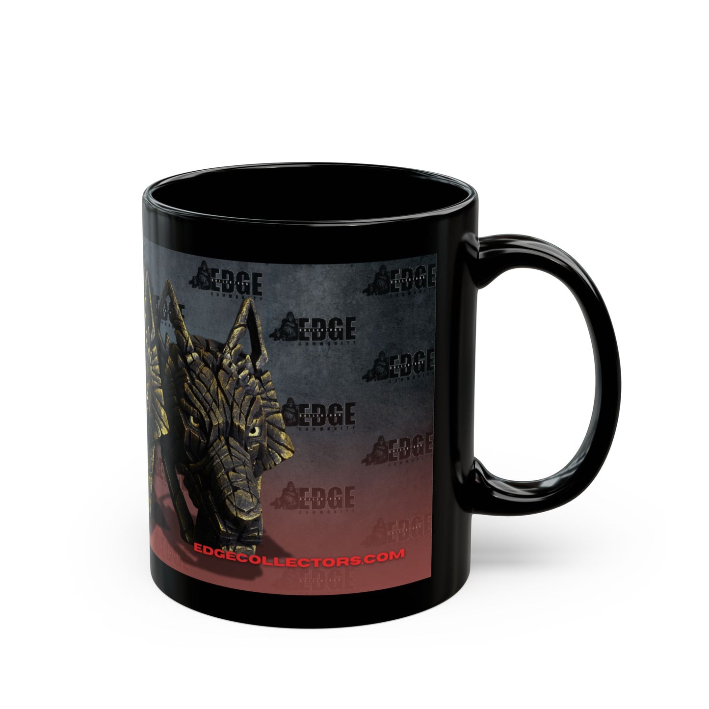 EDB06 Cleopatra – Bust (Egyptian Blue) Edge Sculpture by Matt Buckley 11oz