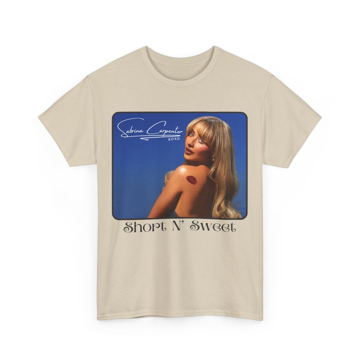 Tee Sabrina Carpenter Short n Sweet Unisex Heavy Cotton