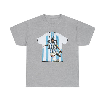 Soccer Legend Unisex Tee - Leonel Messi Jersey Design