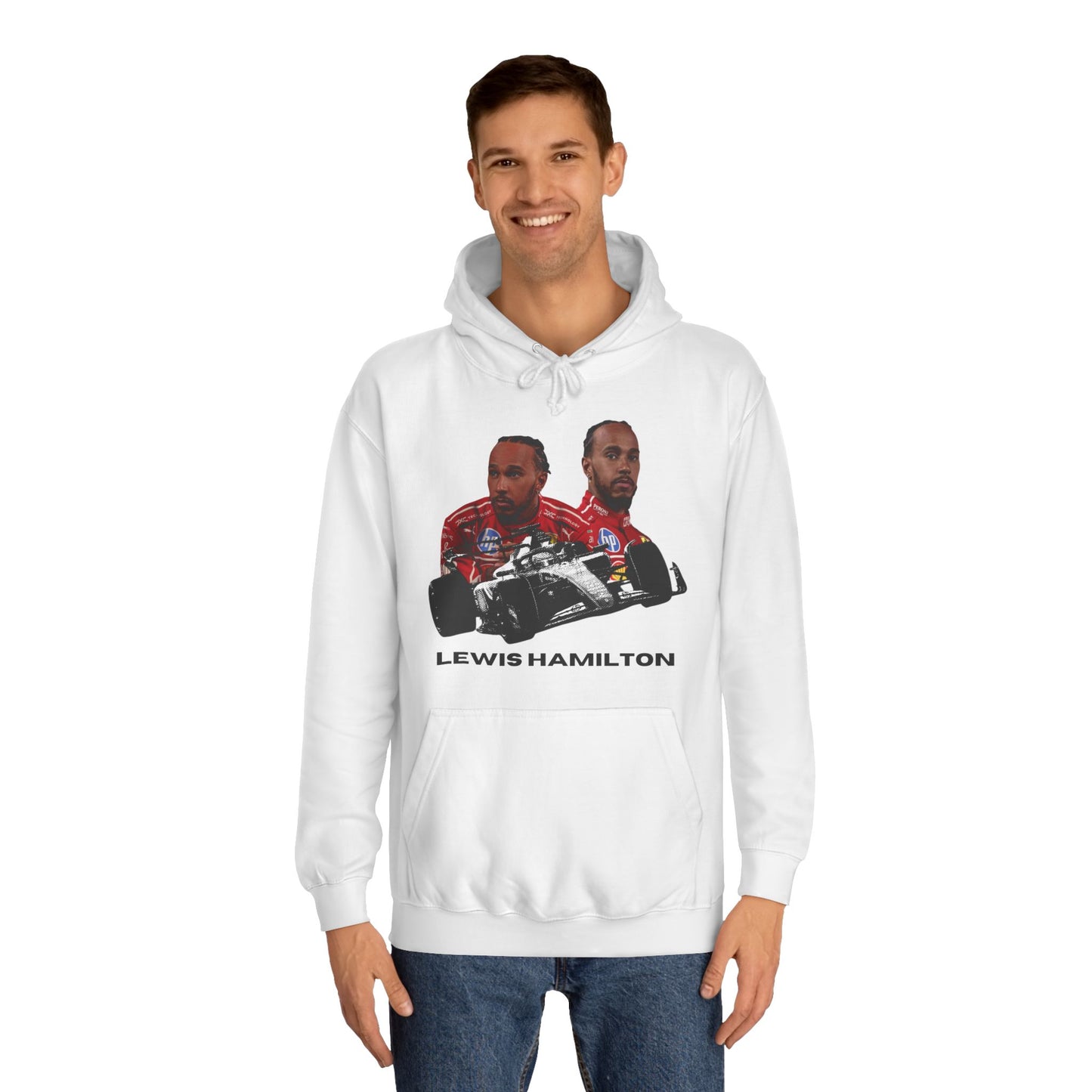 F1 Ferrari Unisex Hoodie - Lewis Hamilton Design