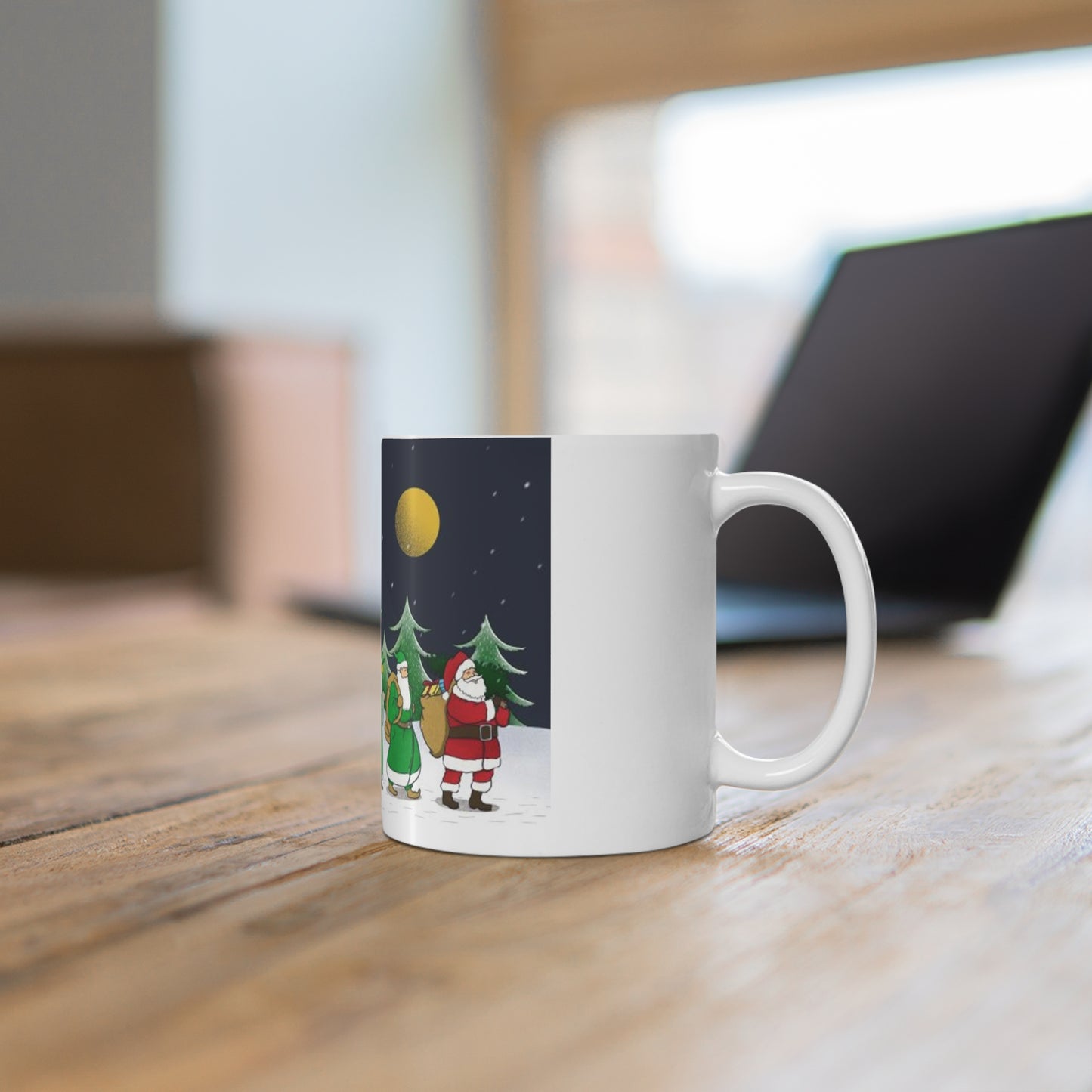 Mug 11oz santa evolution