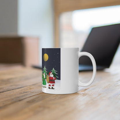 Mug 11oz santa evolution