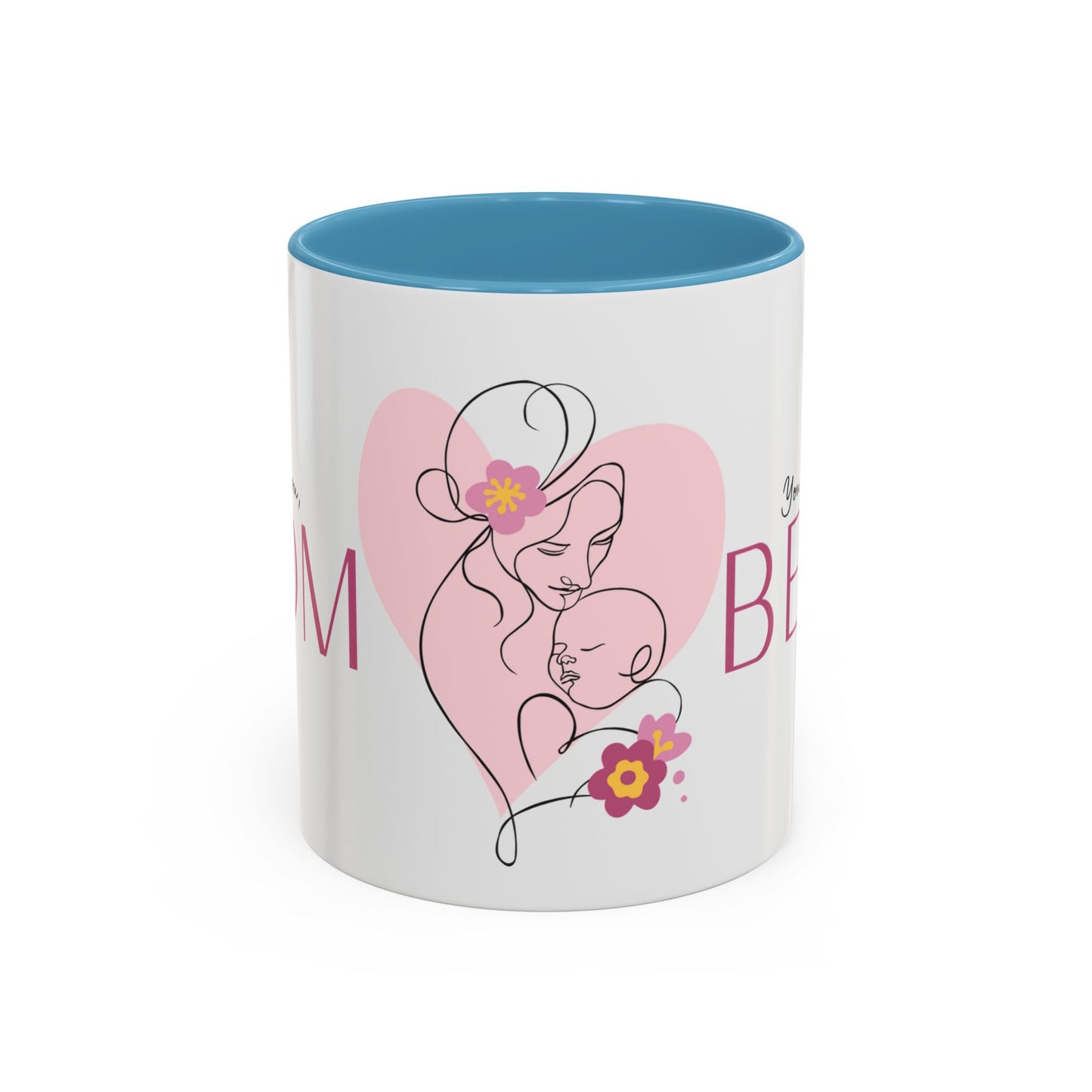 Mom & Baby Love Coffee Mug, Mother's Day Gift, Cute Cup, Heartwarming Family Mug, Perfect for Any Occasion, Parent-Child Love Mug, Coffee