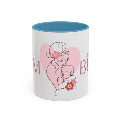 Mom & Baby Love Coffee Mug, Mother's Day Gift, Cute Cup, Heartwarming Family Mug, Perfect for Any Occasion, Parent-Child Love Mug, Coffee