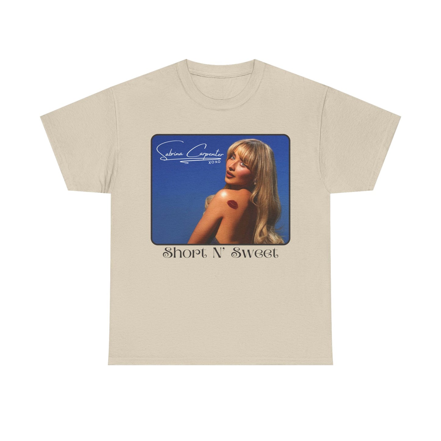 Tee Sabrina Carpenter Short n Sweet Unisex Heavy Cotton