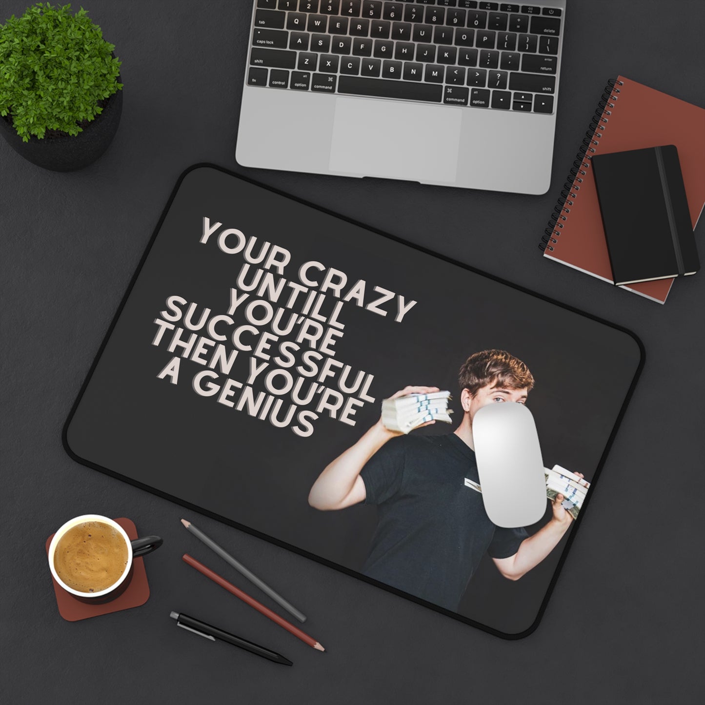 Mr Beast Desk Mat