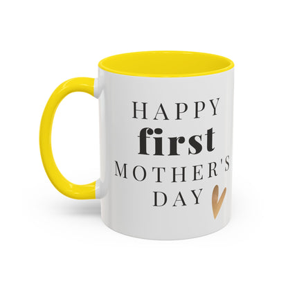 Mother's Day Coffee Mug, New Mom Gift, Cute Cup, Personalized Mug Idea, Accent Mug, 11oz 15oz, Mother's Day Celebration