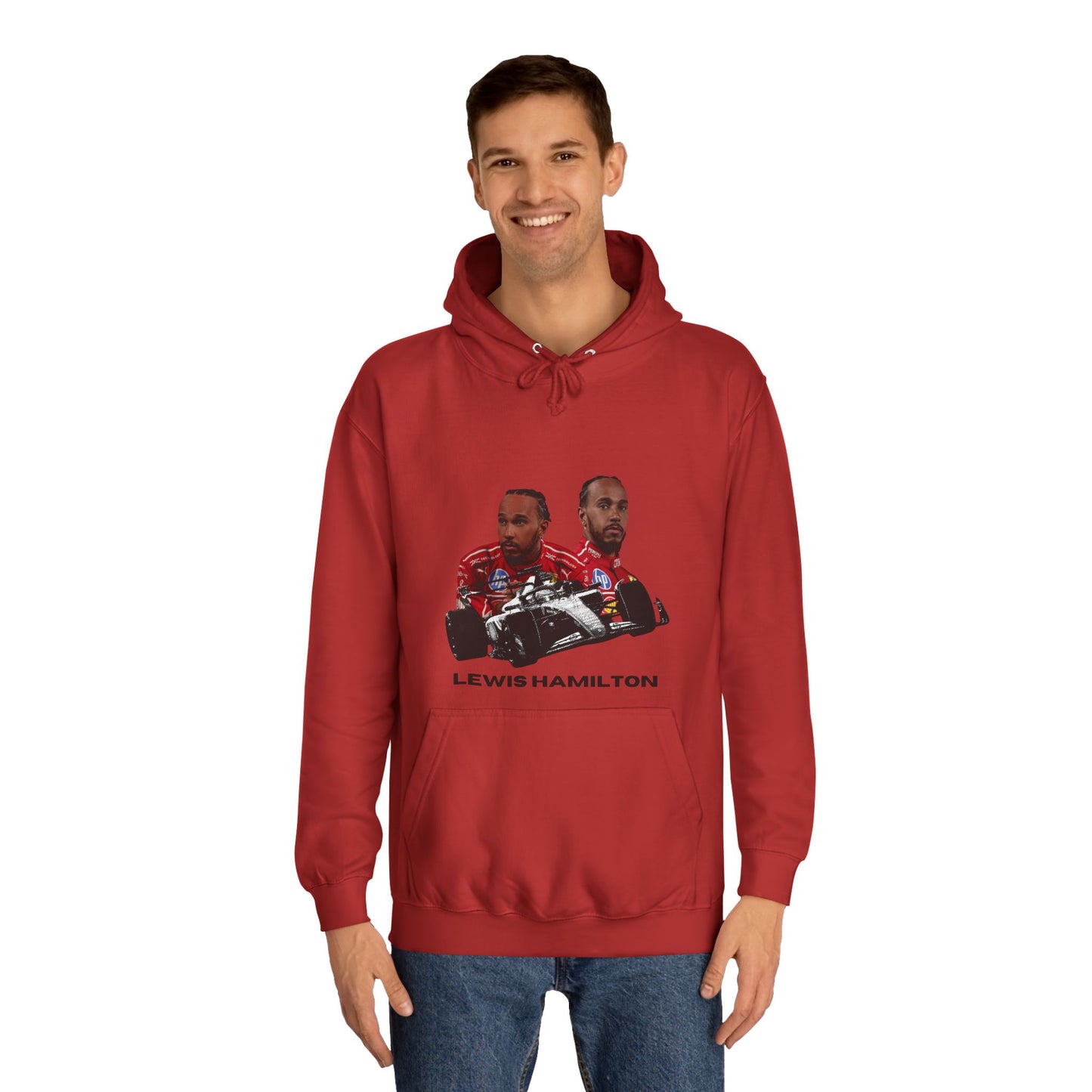 F1 Ferrari Unisex Hoodie - Lewis Hamilton Design