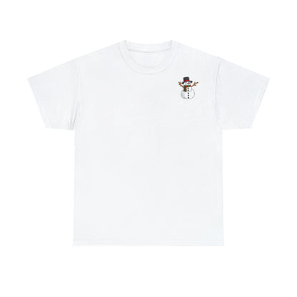 snowman tee