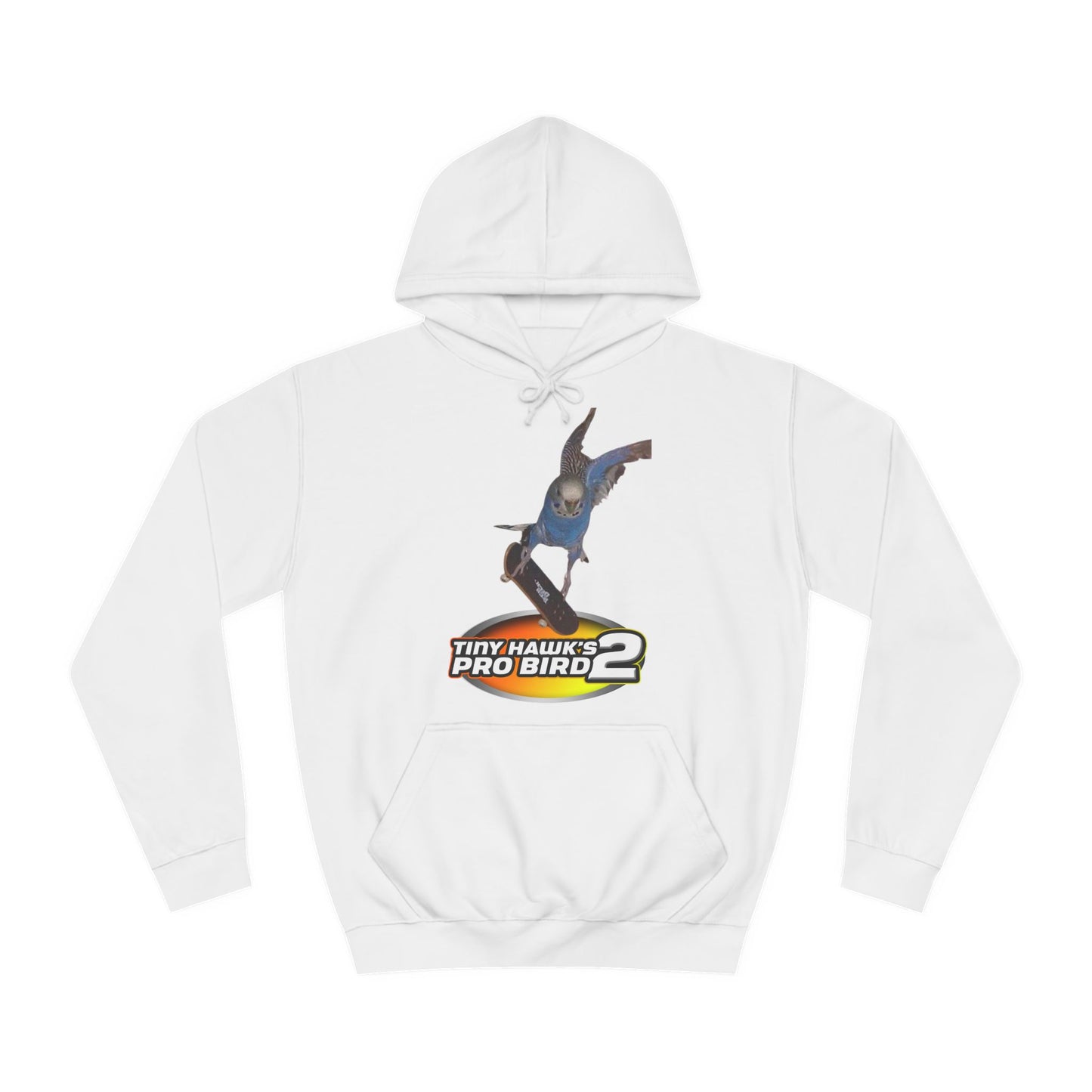 Parody Skateboard Hoodie - Tiny Hawk's Pro Bird 2