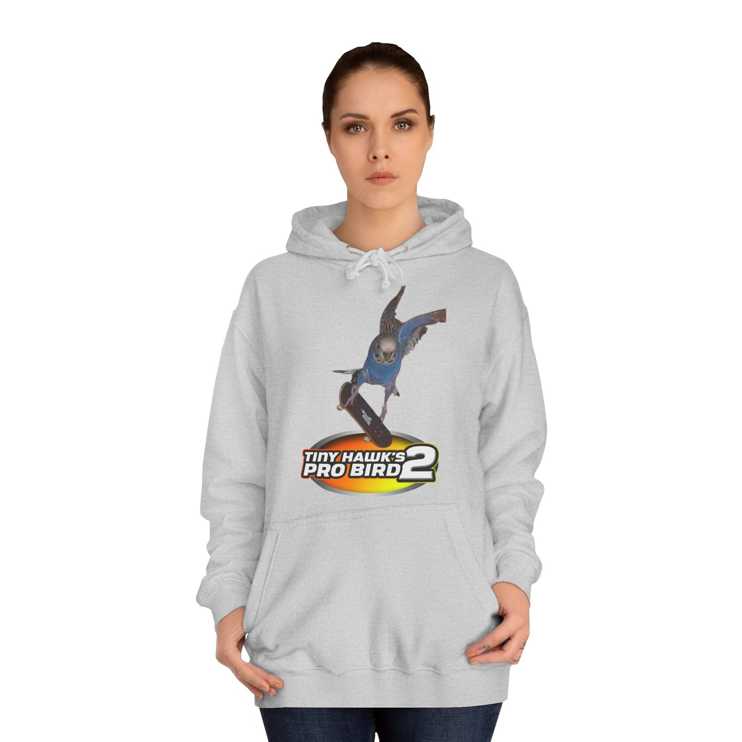 Parody Skateboard Hoodie - Tiny Hawk's Pro Bird 2