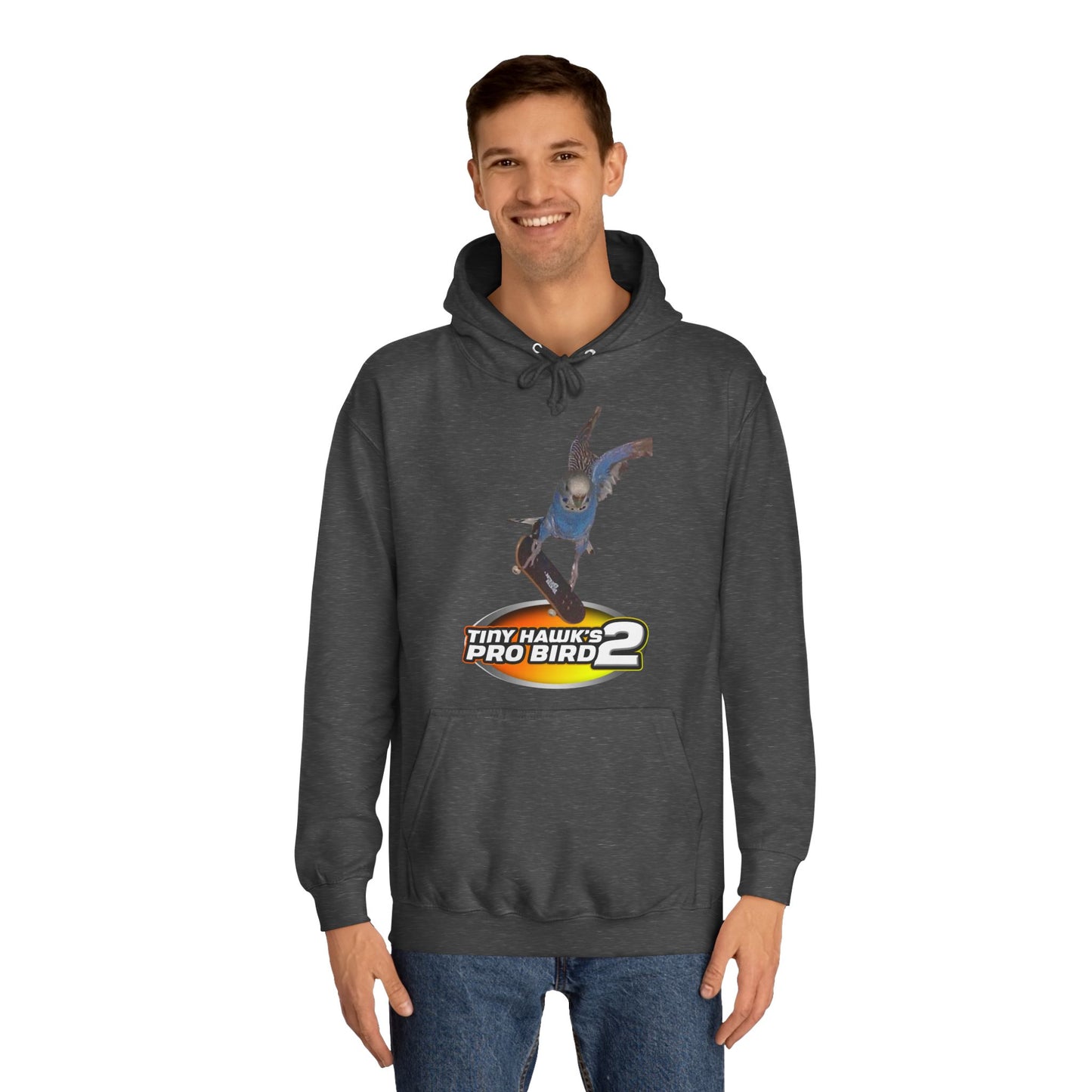 Parody Skateboard Hoodie - Tiny Hawk's Pro Bird 2