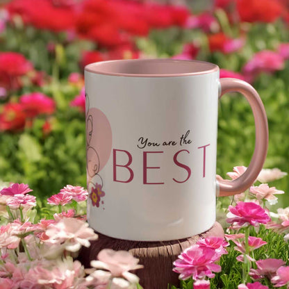 Mom & Baby Love Coffee Mug, Mother's Day Gift, Cute Cup, Heartwarming Family Mug, Perfect for Any Occasion, Parent-Child Love Mug, Coffee