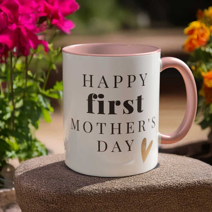 Mother's Day Coffee Mug, New Mom Gift, Cute Cup, Personalized Mug Idea, Accent Mug, 11oz 15oz, Mother's Day Celebration