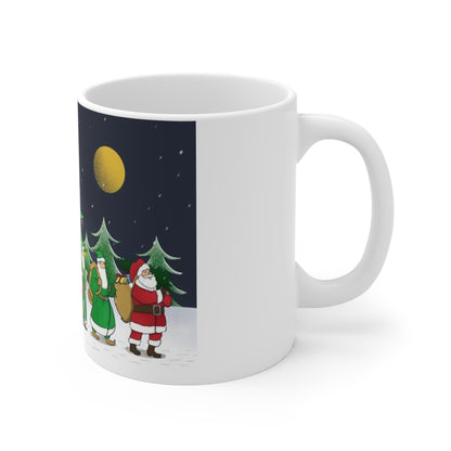 Mug 11oz santa evolution