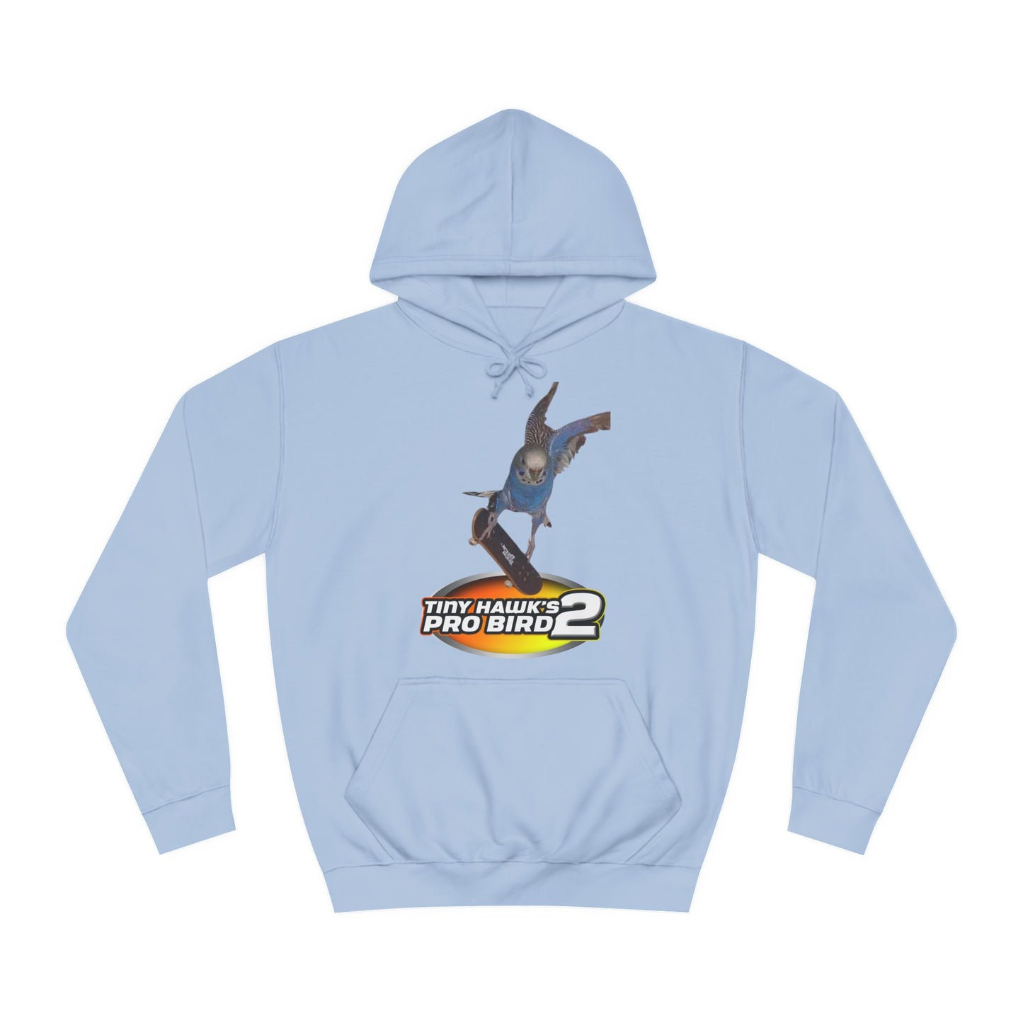 Parody Skateboard Hoodie - Tiny Hawk's Pro Bird 2