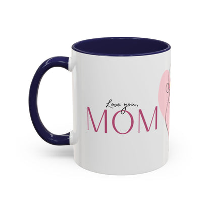 Mom & Baby Love Coffee Mug, Mother's Day Gift, Cute Cup, Heartwarming Family Mug, Perfect for Any Occasion, Parent-Child Love Mug, Coffee