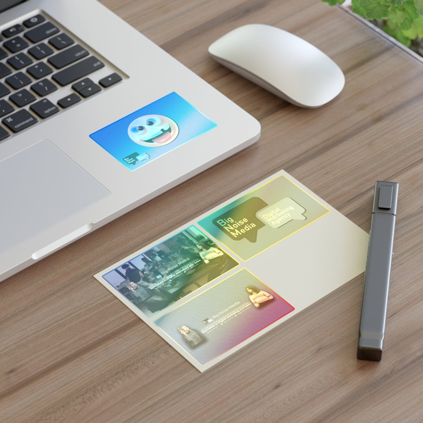 Ellie And Stevie Big Noise Media Stickers