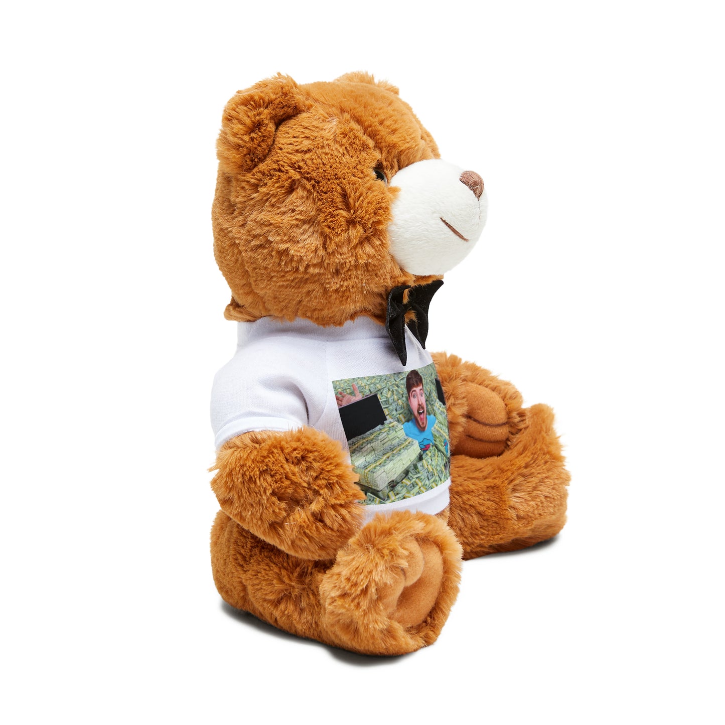 Mr Beast Teddy Bear with T-Shirt