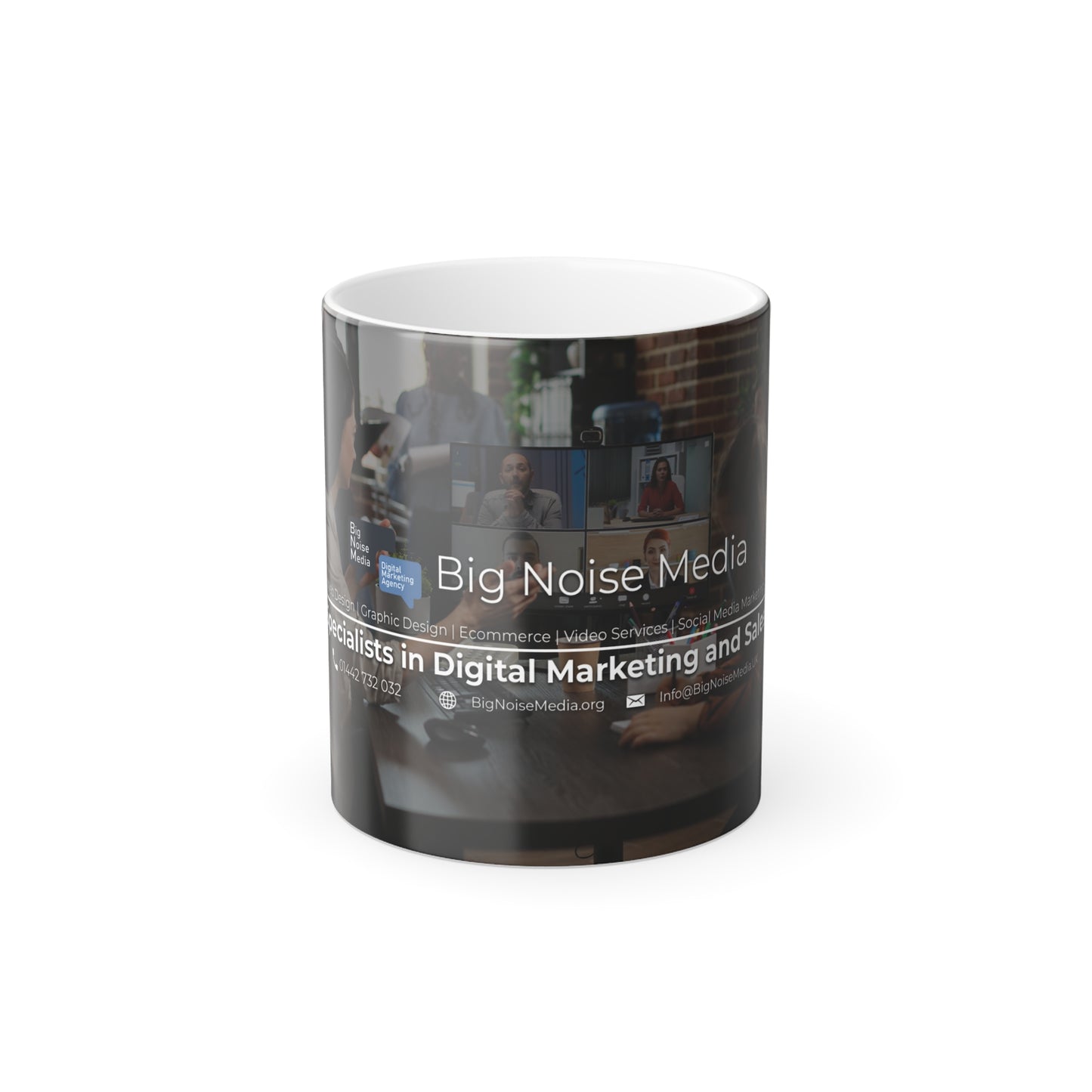 Ellie And Stevie Colour Changing Mug