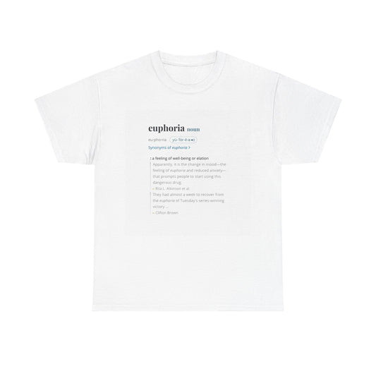 T-Shirt Kendrick Lamar Euphoria Cover Tee