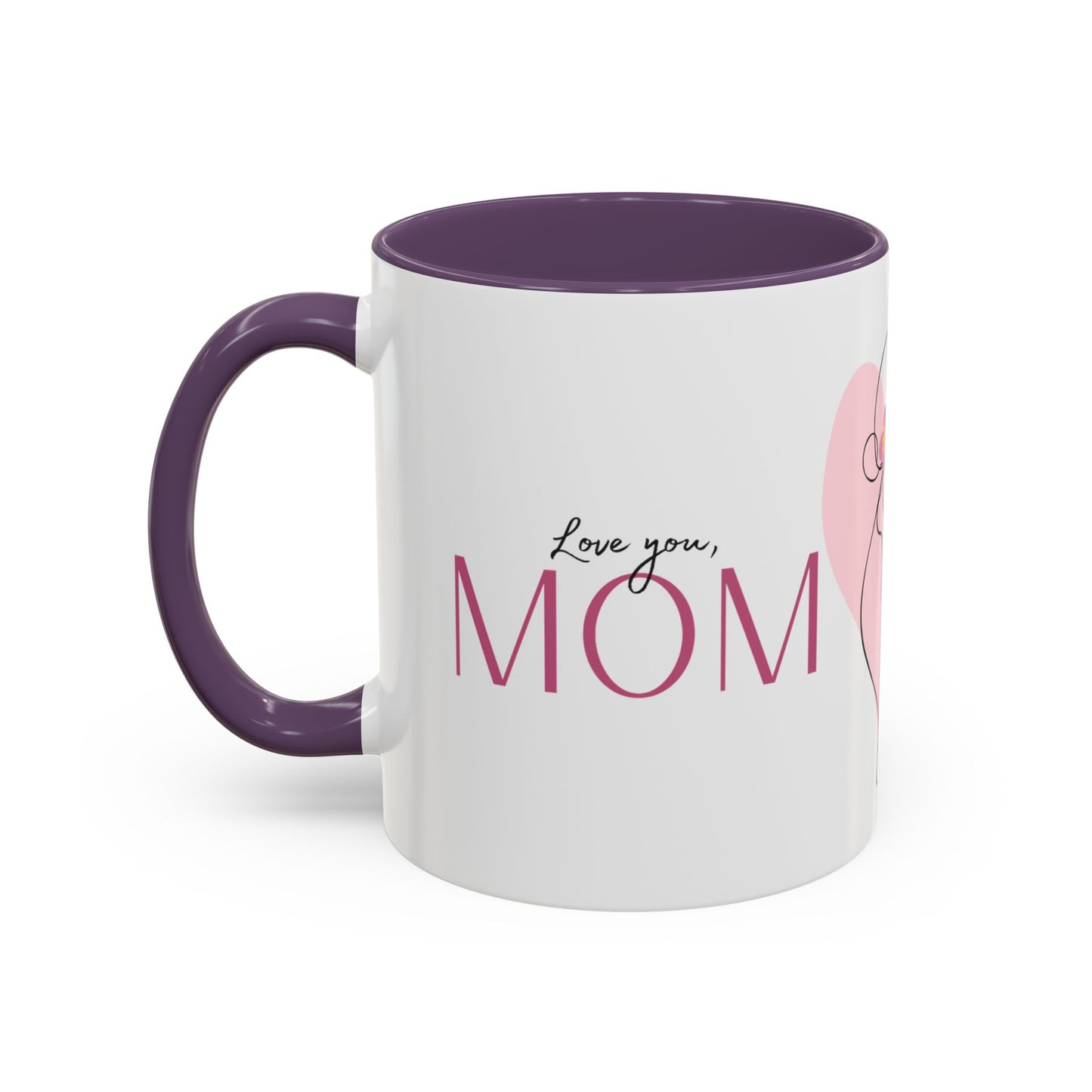 Mom & Baby Love Coffee Mug, Mother's Day Gift, Cute Cup, Heartwarming Family Mug, Perfect for Any Occasion, Parent-Child Love Mug, Coffee