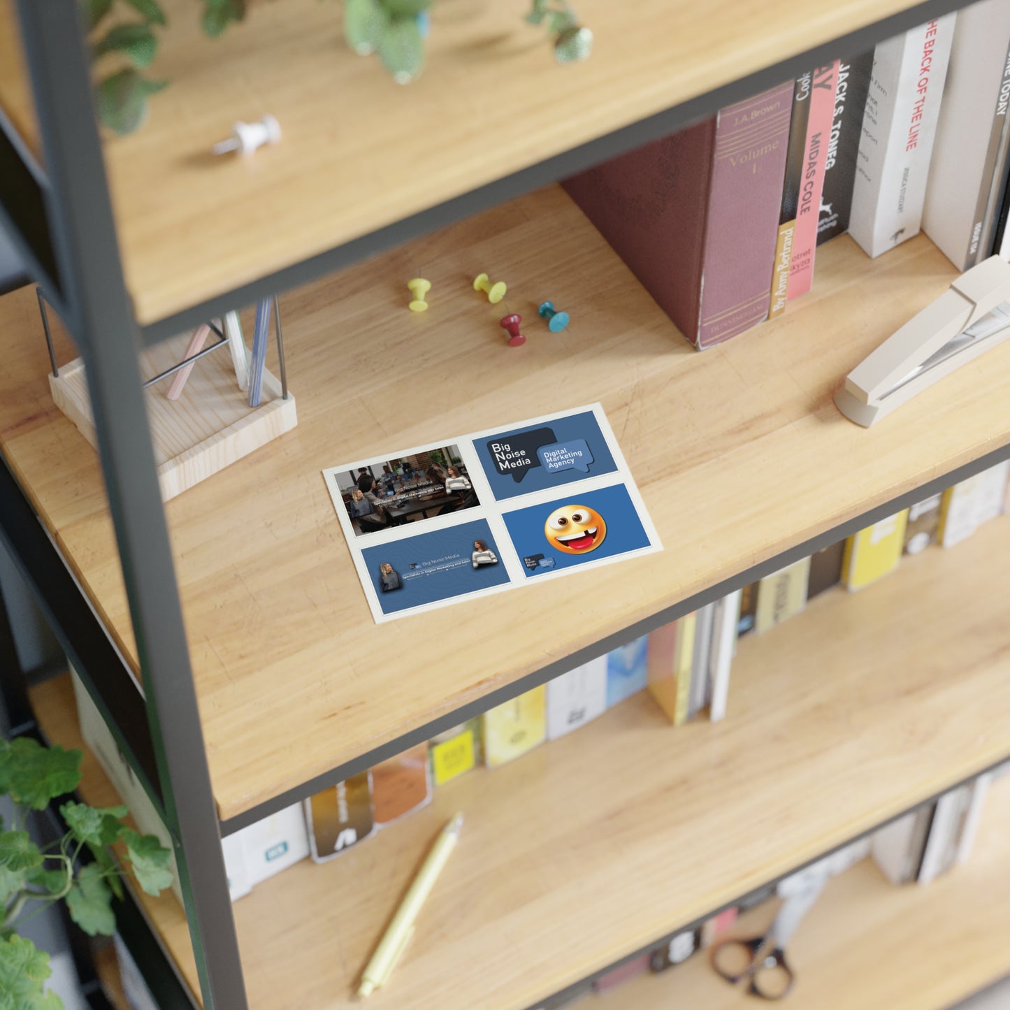 Ellie And Stevie Big Noise Media Stickers