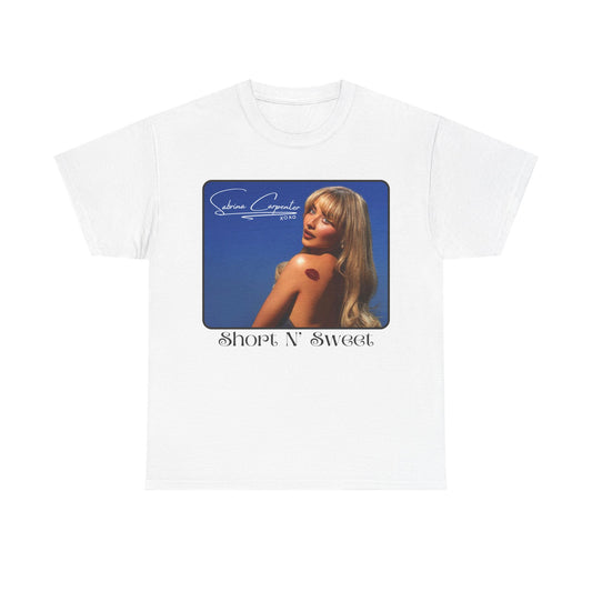 Tee Sabrina Carpenter Short n Sweet Unisex Heavy Cotton