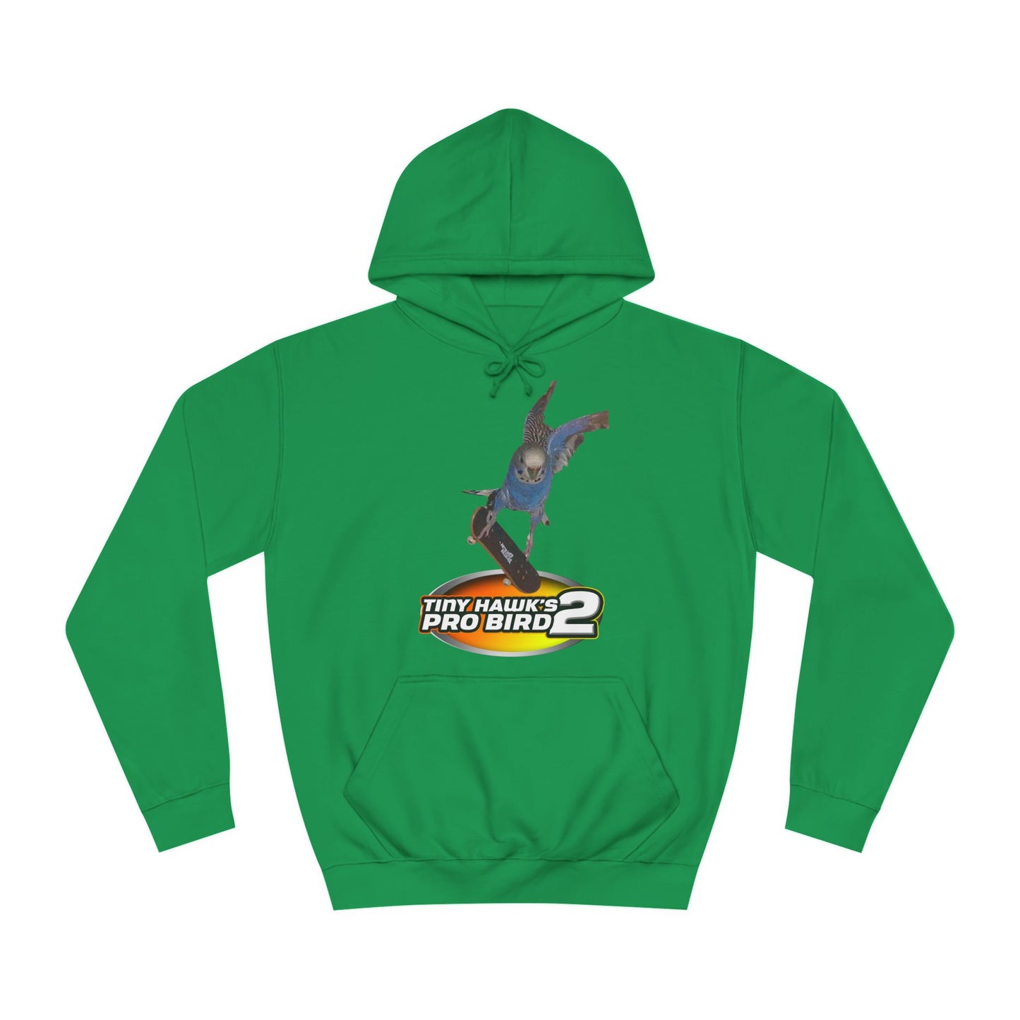 Parody Skateboard Hoodie - Tiny Hawk's Pro Bird 2