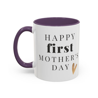 Mother's Day Coffee Mug, New Mom Gift, Cute Cup, Personalized Mug Idea, Accent Mug, 11oz 15oz, Mother's Day Celebration