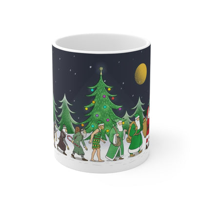 Mug 11oz santa evolution