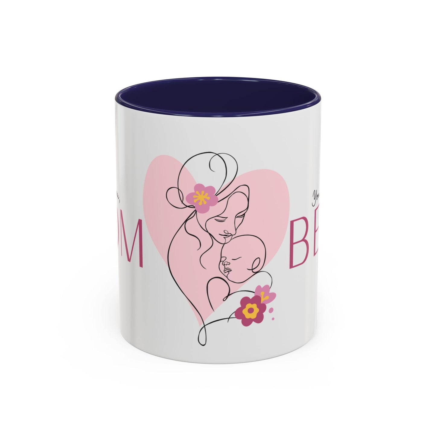 Mom & Baby Love Coffee Mug, Mother's Day Gift, Cute Cup, Heartwarming Family Mug, Perfect for Any Occasion, Parent-Child Love Mug, Coffee