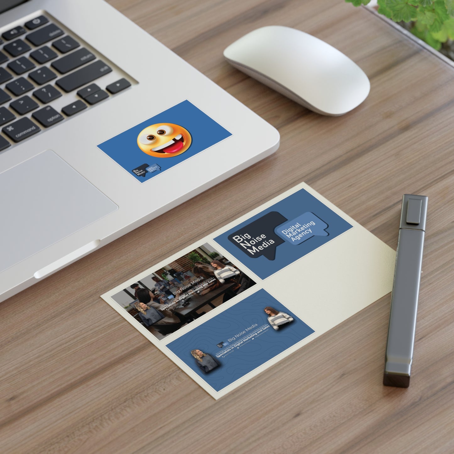 Ellie And Stevie Big Noise Media Stickers