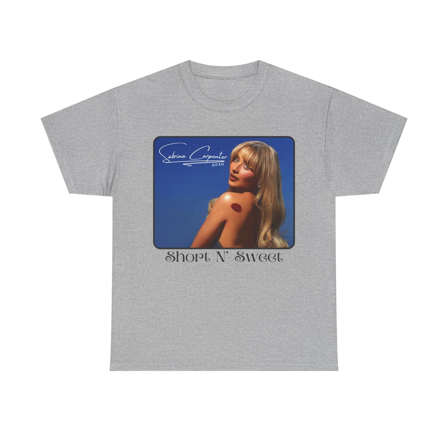 Tee Sabrina Carpenter Short n Sweet Unisex Heavy Cotton