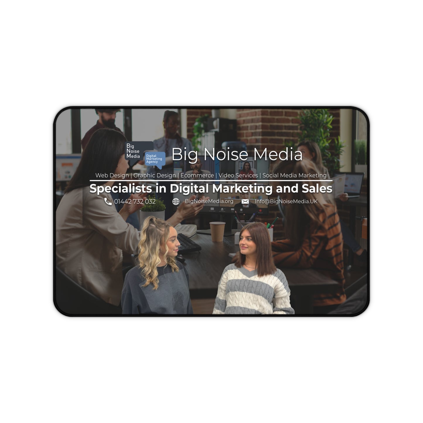 Ellie and Stevie Desk Mat