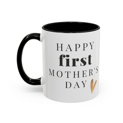 Mother's Day Coffee Mug, New Mom Gift, Cute Cup, Personalized Mug Idea, Accent Mug, 11oz 15oz, Mother's Day Celebration