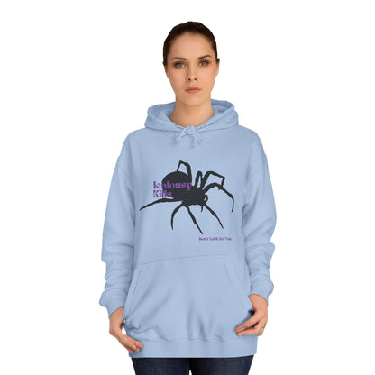 Spider Hoodie - Jealousy Kills, Don't Let It Get You