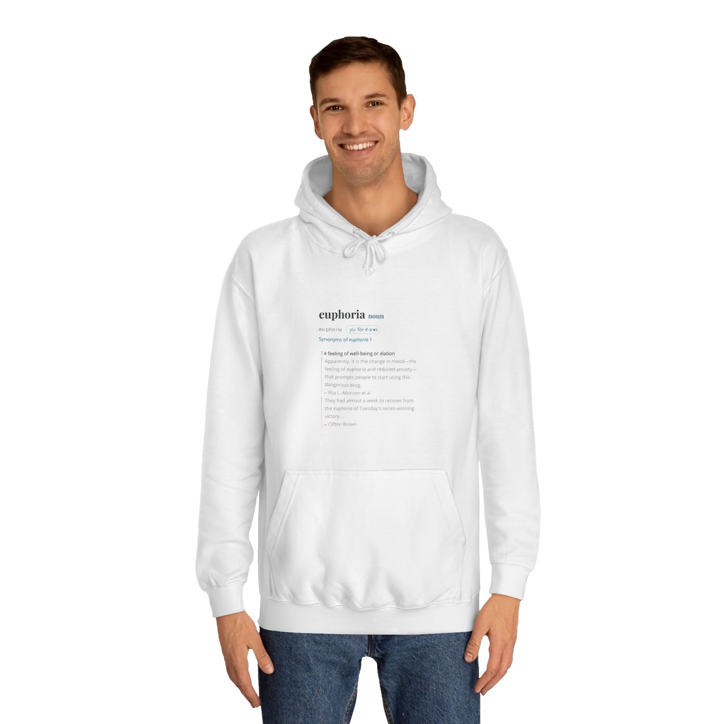 Kendrick Lamar Euphoria Unisex College Hoodie - Comfortable and Stylish Pullover for Students