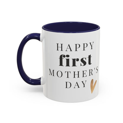 Mother's Day Coffee Mug, New Mom Gift, Cute Cup, Personalized Mug Idea, Accent Mug, 11oz 15oz, Mother's Day Celebration