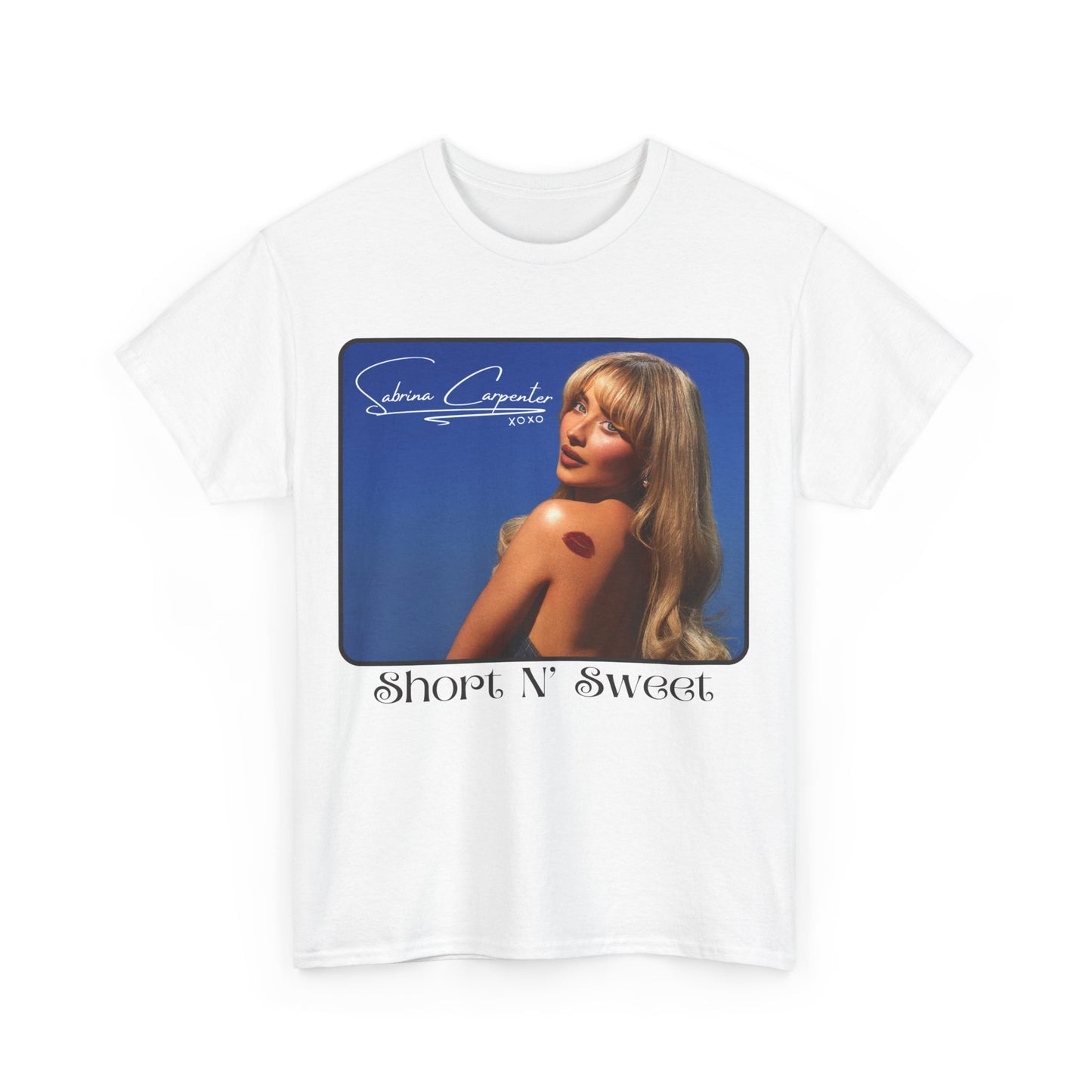 Tee Sabrina Carpenter Short n Sweet Unisex Heavy Cotton