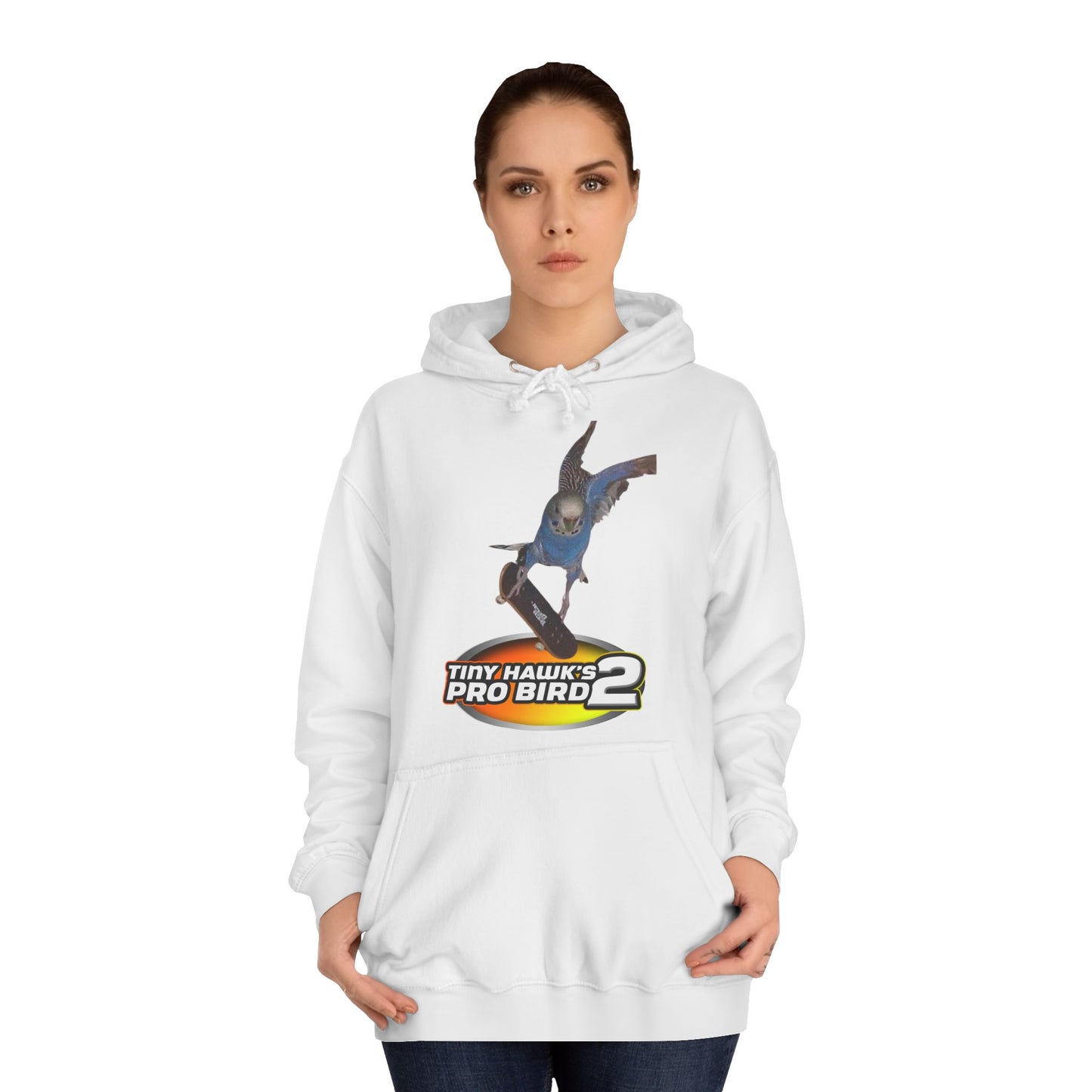 Parody Skateboard Hoodie - Tiny Hawk's Pro Bird 2